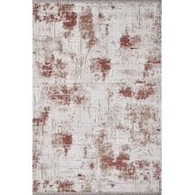 Artemis Halı Runner 05016c Bej Taba Modern Saçaklı Halı