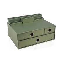 Gıpta Masa Üstü Set Pearl Green 3 Çekmeceli Multi Çok Renkli