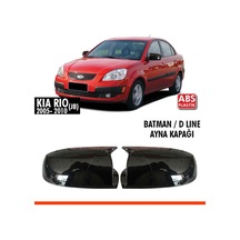 Kia Rio Jb Batman Yarasa Ayna Kapağı Piano Black / 2006-2012