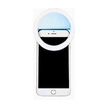 Şarjlı Led Selfie Işığı -led Ring Light Halka Telefon Işığı