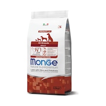 Monge All Breeds Tek Proteinli Tüm Irklar İçin Kuzulu Yetişkin Köpek Maması 2,5 Kg