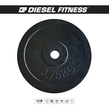 Diesel Fitness Kauçuk Kaplı 3,75 Kg Ağırlık Plakası