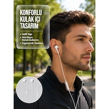 Uzaktan Kumandalı Mikrofonlu Mükemmel Ses Deneyimi Kulaklık Yeni Nesil Diğer