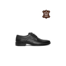Elit Btgv04 Erkek Hakiki Deri Klasik Ayakkabı Siyah-siyah
