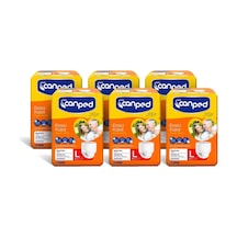 Canped Emici Külot Hasta Bezi Büyük Boy L 8'Li x 6 48 Adet