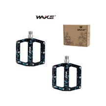 Wake Alüminyum Rulmanlı Siyah / Mavi Kamuflaj Desenli Pedal