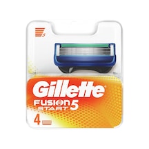 Gillette Fusion5 Start Yedek Bıçak 4'lü - 5 Bıçaklı Tıraş Bıçağı Tarı