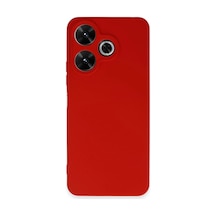 Xiaomi Redmi 13 4g Kılıf First Silikon - Kırmızı Kirmizi
