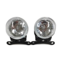 Carub 12v Sis Lambası Yuvarlak 6.5 Cm Beyaz