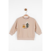 Xo Kids Kız Çocuk Sweatshirt 9ay-4 Yaş 37601 Vizon Xo Kids Kız Çocuk Sweatshirt 9ay-4 Yaş 37601 Vizon