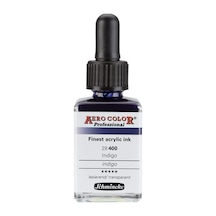 Schmincke Aero Color Professional Akrilik Airbrush Mürekkebi 28 Ml 400 Indigo 0 Blender