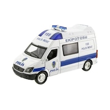 Birlik Işıklı Metal Çekbırak Polis Ekip Oto Fy5058sb-12d