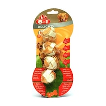 8in1 Delights Balls S Size Tavuklu Köpek Çiğneme Topu 4'lü