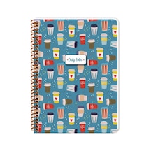Keskin Color A4 Kareli Coffee Defter 384612-99 Çok Renkli