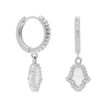 Fatıma Küpe 717033 Silver