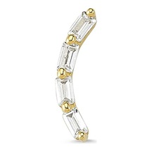 Baget Taşlı Tragus Piercing Küpe As21Pc Altınsepeti Sarı