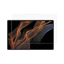 Samsung Uyumlu Galaxy Tab S8 Ultra (SM-X900) Nano Kırılmaz Cam Ekran Koruyucu