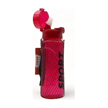 Darbeye Isıya Dayanıklı Pipetli Suluk Matara 700 ML Bpa Içermez Syg426-Kırmızı