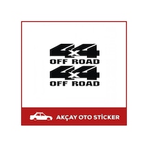 (2 Adet) 4X4 Of Road Sticker 4X4 Sticker Araç Sticker Oto Sticker