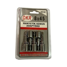 Manyetik Somun Adaptörü 8mm 5 Adet