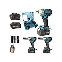 Prohummer Ph009 58v 5ah Kömürsüz Şarjlı Somun Sıkma - 200nm Torklu Profesyonel Set