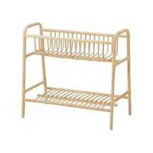 Buskbo El Dokuması Çiçeklik, Rattan, 60 Cm