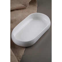 Tr Bianco Perla Porselen Gondol Kase - 35 Cm Genel