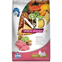 N&D Tropical Selection Düşük Tahıllı Domuzlu Tropikal Meyveli Küçük Irk Yetişkin Köpek Maması 5 KG
