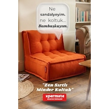 Xpermate Zen Sırtlı Minder İskandinav Tarzı Minder 80x60 Kremit