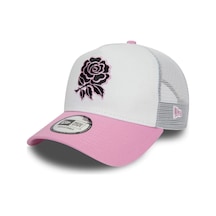 New Era Şapka - England Rfu Seasonal Colour Ef Trucker - Beyaz / Pembe