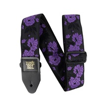 Ernie Ball Jakarlı Gitar Kemeri - Lavanta Gülü