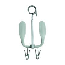 Qianfan 1 Adet Ayakkabı Rafı Klip Kancaları Ev Ayakkabıları Raf Açık Mavi