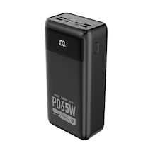 Lenyes Px591d Pro Hızlı Şarj Özellikli Dijital Led Göstergeli Powerbank 65w 50000mah Siyah