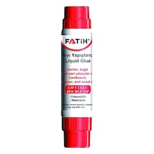 Fatih Sıvı Yapıştırıcı Solventsiz Çift Uçlu Şeffaf 30 Ml 36230
