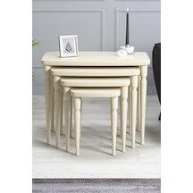 Sehpalar Krem Ayaklar Krem