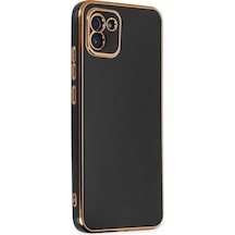 Newface Samsung Galaxy A03 Kılıf Volet Silikon - Siyah