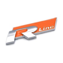 Ripido Volkswagen R Line Metal Araç Arma Logo Amblem Sticker (450603008)