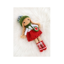 Amigurumi Karpuz Kış Güzeli Organik Oyuncak