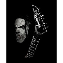 Zepplin Giyim Slipknot Mick Thomson Guitar Büyük Sırt Patch Yama
