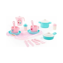 80486 Çocuk Yemek Takımı 2 Kişilik Tepsili 19 Parça