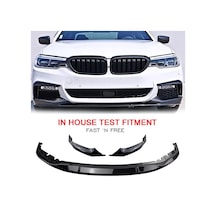 Bmw 5 Serisi G30 Ön Lip Competıtıon M Tek Uyumlu 2021+ Parlak Siyah