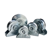 80 Mm Rayli Kapi Makarasi Demir Kapi Ray Makarasi Kepli Makara