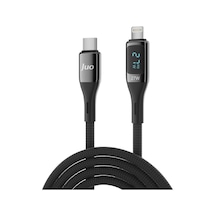 27w Dijital Led Ekranlı Usb Type-c To Lightning iPhone Uyumlu iPad Uyumlu Hızlı Şarj Ve Data Kablosu 1 Metre Diğer