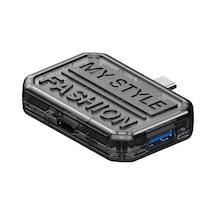 Type-c Hdmi Usb 3.0 Pd Şarj Giriş Mini Taşınabilir Çevirici Adaptör Bx3h