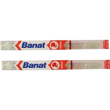 Banat Yetişkin Diş Fırçası Medium Şeffaf 2 Adet