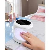 Kalıcı Oje Kurutucu Mini Uv Işınlı Taşınabilir Hızlı Ve Pratik Oje Kurutucu