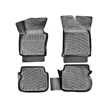 Rizline 3D Siyah Volkswagen Caddy 2004-2010 Paspas