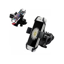Butu 15-22mm Bisiklet Motosiklet Gidon Dağı 360 Derece Dönen Cep Telefonu Tutucu Braketi