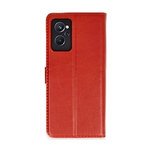 Realme 9i 4g Uyumlu Trend S Plus Kapaklı Kılıf - Kırmızı