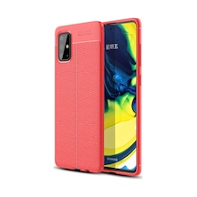 Samsung Galaxy Uyumlu - A71 Kılıf Auto Focus Kapak - Kırmızı